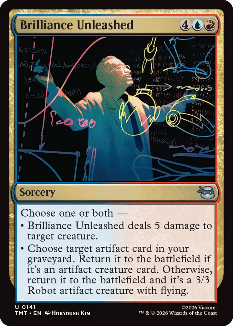 Brilliance Unleashed [Teenage Mutant Ninja Turtles] MTG Single Magic: The Gathering  | Multizone: Comics And Games