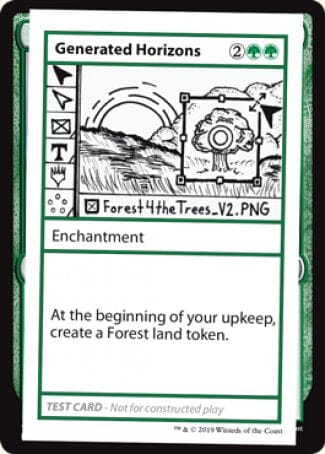 Generated Horizons (2021 Edition) [Mystery Booster Playtest Cards] MTG Single Magic: The Gathering  | Multizone: Comics And Games
