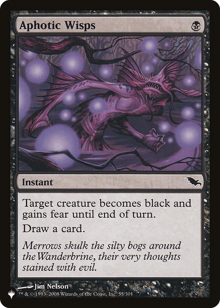 Aphotic Wisps [The List] MTG Single Magic: The Gathering  | Multizone: Comics And Games