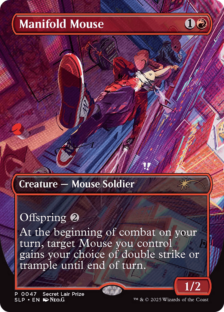 Manifold Mouse [Secret Lair Showdown] MTG Single Magic: The Gathering  | Multizone: Comics And Games