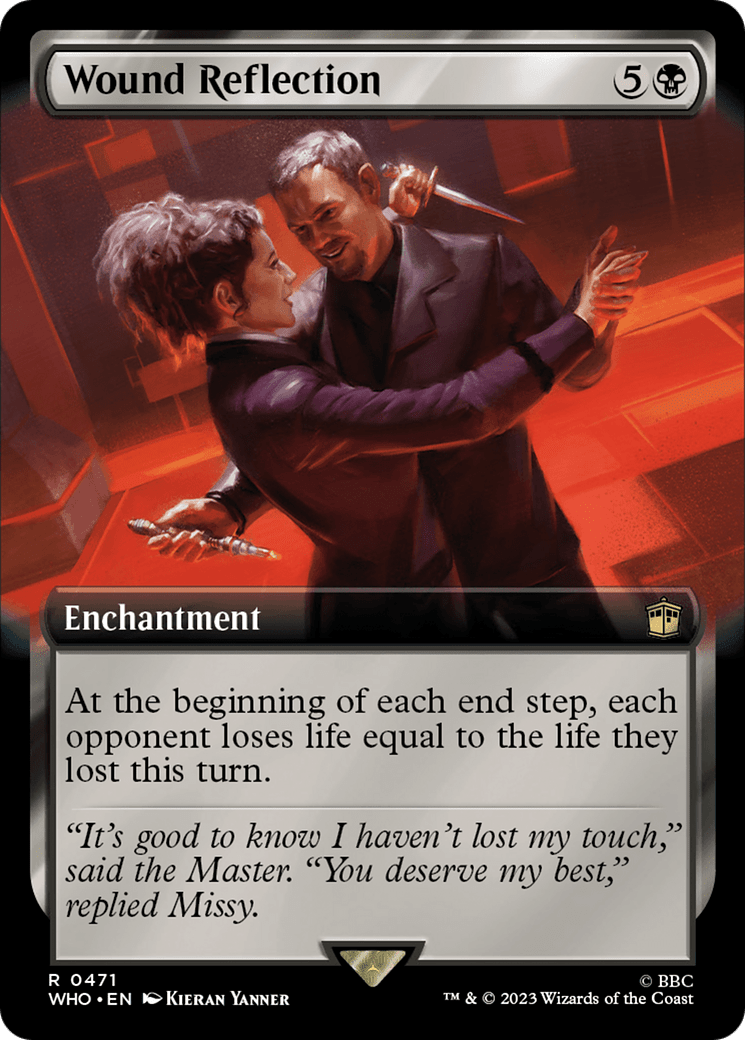 Wound Reflection (Extended Art) [Doctor Who] MTG Single Magic: The Gathering  | Multizone: Comics And Games