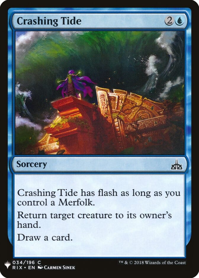 Crashing Tide [Mystery Booster] MTG Single Magic: The Gathering  | Multizone: Comics And Games