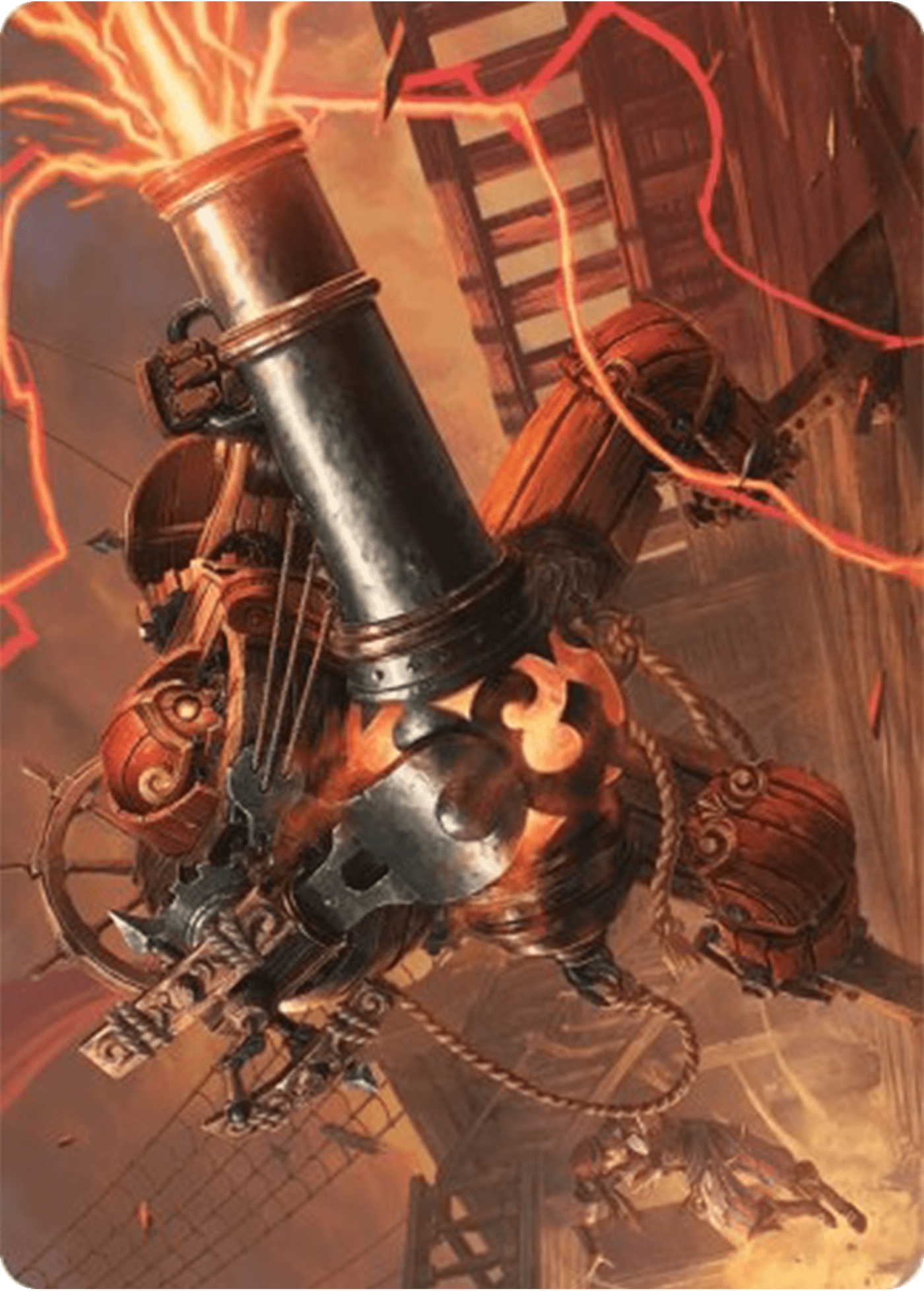 Blaster Hulk Art Card [Modern Horizons 3 Art Series] MTG Single Magic: The Gathering  | Multizone: Comics And Games