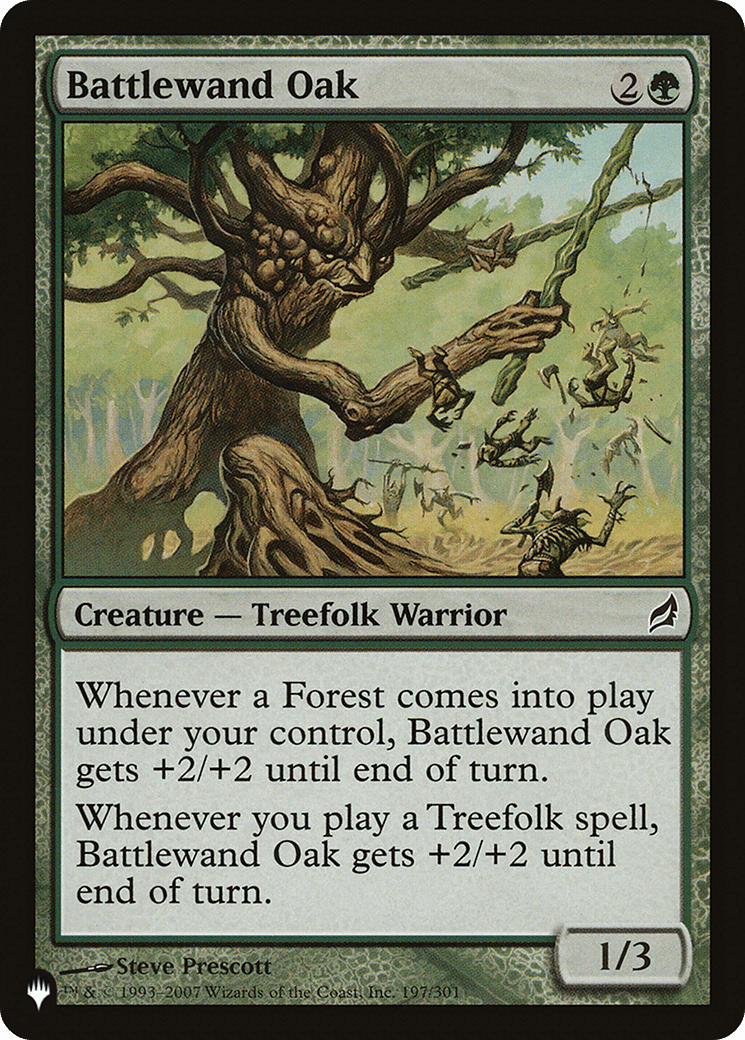 Battlewand Oak [The List] MTG Single Magic: The Gathering  | Multizone: Comics And Games