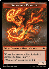 Treasure // Steampath Charger Double-Sided Token [Bloomburrow Tokens] MTG Single Magic: The Gathering  | Multizone: Comics And Games