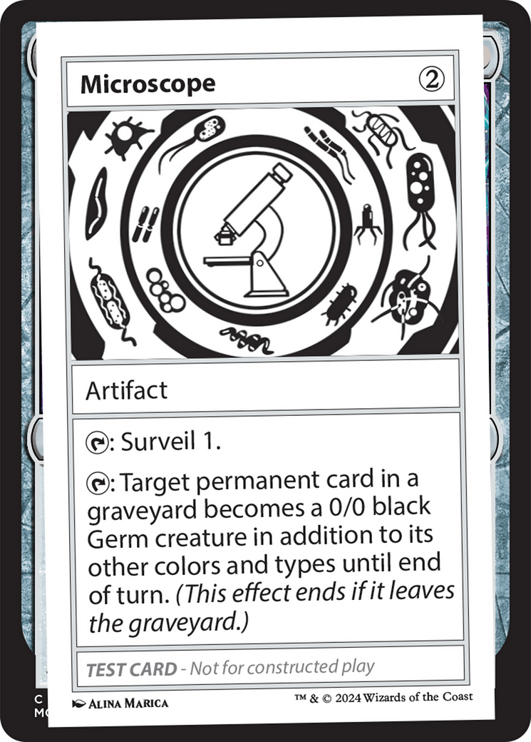 Microscope [Mystery Booster 2 Playtest Cards] MTG Single Magic: The Gathering  | Multizone: Comics And Games