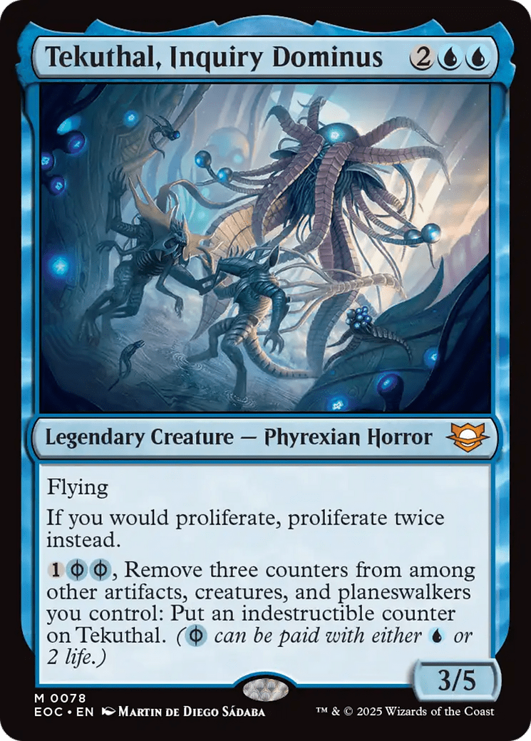 Tekuthal, Inquiry Dominus [Edge of Eternities Commander] MTG Single Magic: The Gathering  | Multizone: Comics And Games