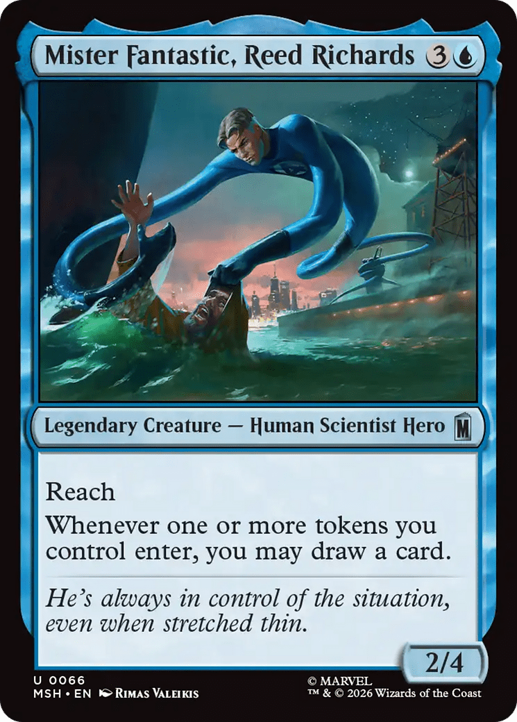 Mister Fantastic, Reed Richards [Marvel Super Heroes] MTG Single Magic: The Gathering  | Multizone: Comics And Games
