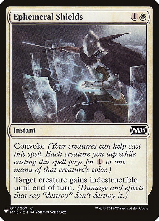 Ephemeral Shields [Mystery Booster] MTG Single Magic: The Gathering  | Multizone: Comics And Games