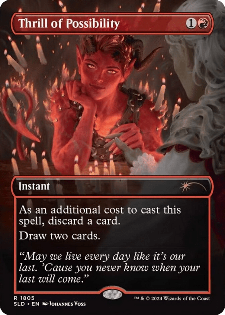 Thrill of Possibility [Secret Lair Drop Series] MTG Single Magic: The Gathering  | Multizone: Comics And Games