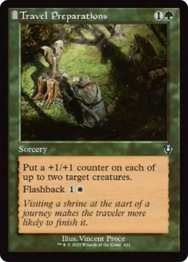 Travel Preparations (Retro Frame) [Innistrad Remastered] MTG Single Magic: The Gathering  | Multizone: Comics And Games