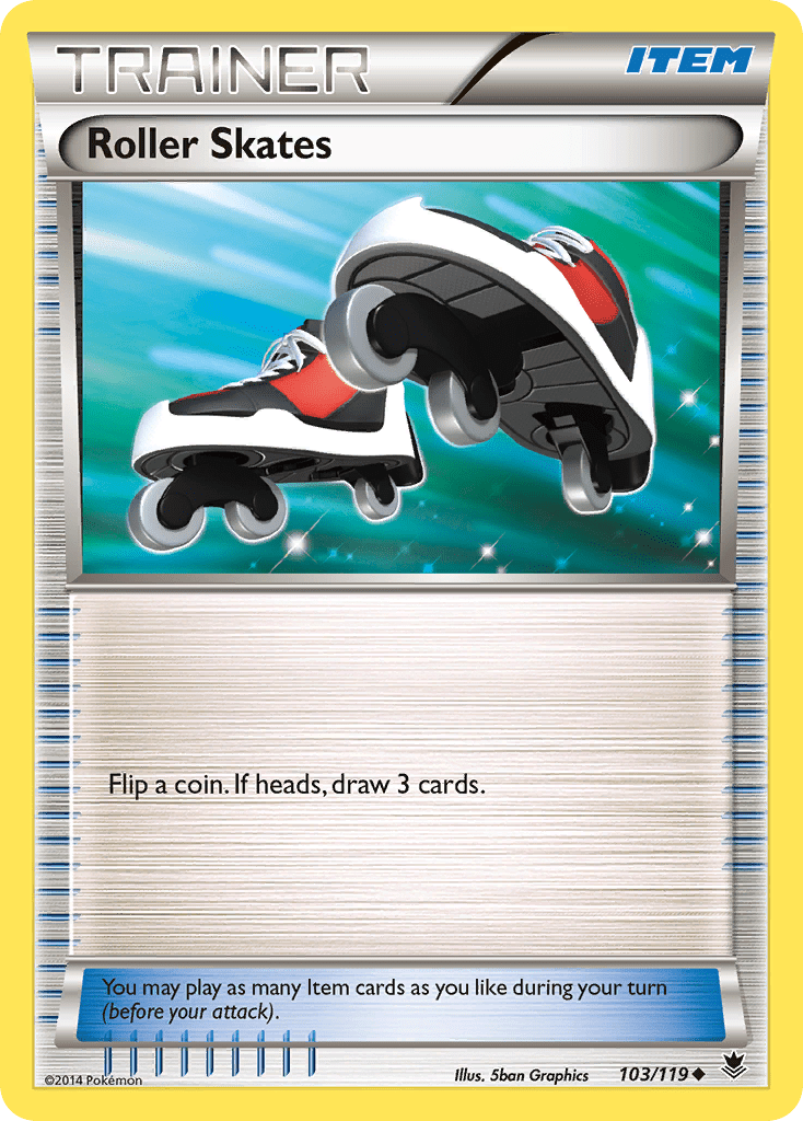 Roller Skates (103/119) [XY: Phantom Forces] Pokemon Single Pokémon  | Multizone: Comics And Games