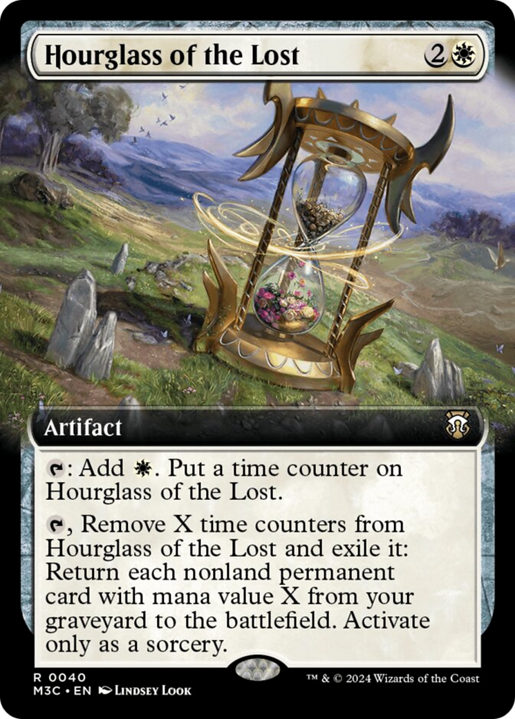 Hourglass of the Lost (Extended Art) [Modern Horizons 3 Commander] | Multizone: Comics And Games