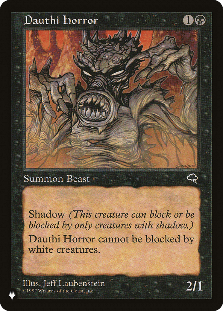 Dauthi Horror [The List] MTG Single Magic: The Gathering  | Multizone: Comics And Games