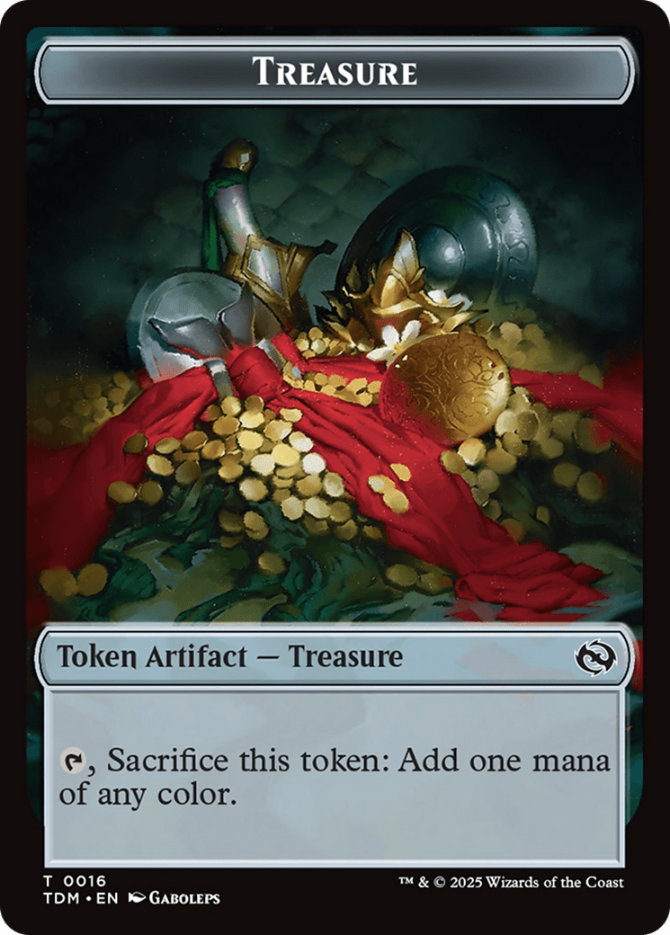 Experience // Treasure Double-Sided Token [Tarkir: Dragonstorm Commander Tokens] MTG Single Magic: The Gathering  | Multizone: Comics And Games