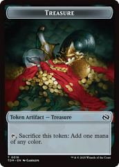 Zombie Druid // Treasure Double-Sided Token [Tarkir: Dragonstorm Tokens] MTG Single Magic: The Gathering  | Multizone: Comics And Games