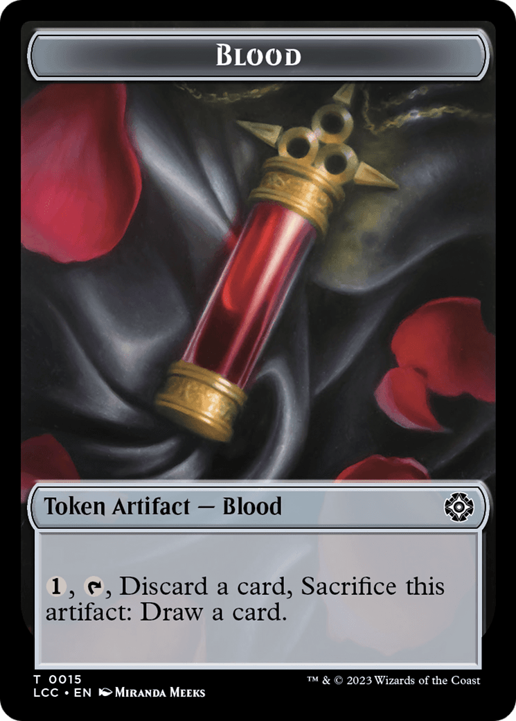 Blood // Vampire (0004) Double-Sided Token [The Lost Caverns of Ixalan Commander Tokens] MTG Single Magic: The Gathering  | Multizone: Comics And Games