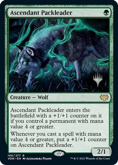 Ascendant Packleader (Promo Pack) [Innistrad: Crimson Vow Promos] MTG Single Magic: The Gathering  | Multizone: Comics And Games