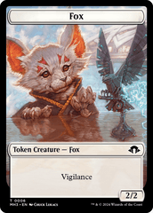 Servo // Fox Double-Sided Token [Modern Horizons 3 Tokens] MTG Single Magic: The Gathering  | Multizone: Comics And Games