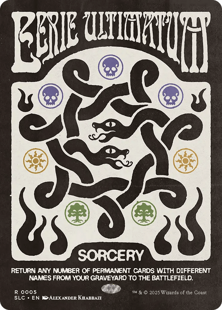 Eerie Ultimatum [Secret Lair Countdown Kit] MTG Single Magic: The Gathering  | Multizone: Comics And Games