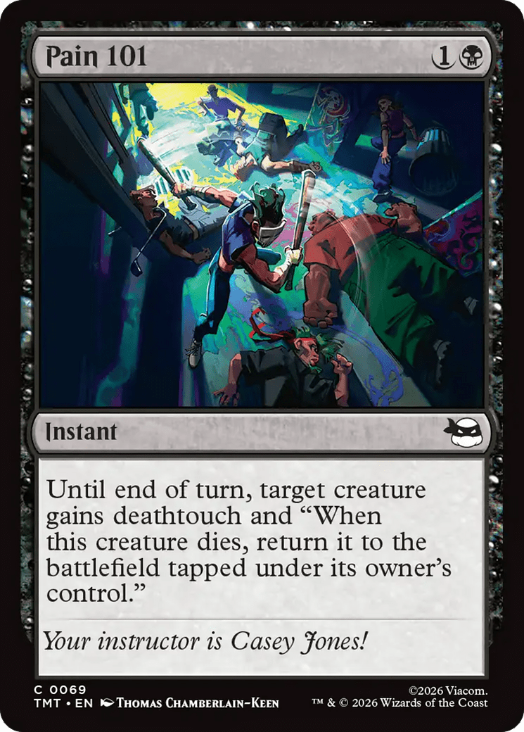 Pain 101 [Teenage Mutant Ninja Turtles] MTG Single Magic: The Gathering  | Multizone: Comics And Games