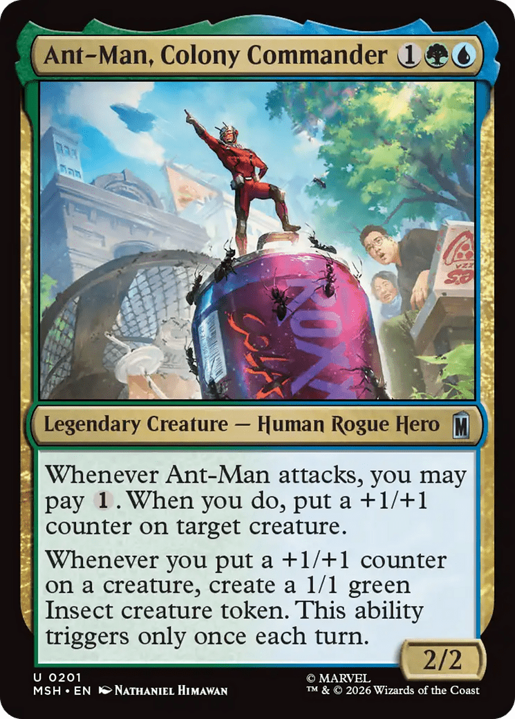 Ant-Man, Colony Commander [Marvel Super Heroes] MTG Single Magic: The Gathering  | Multizone: Comics And Games