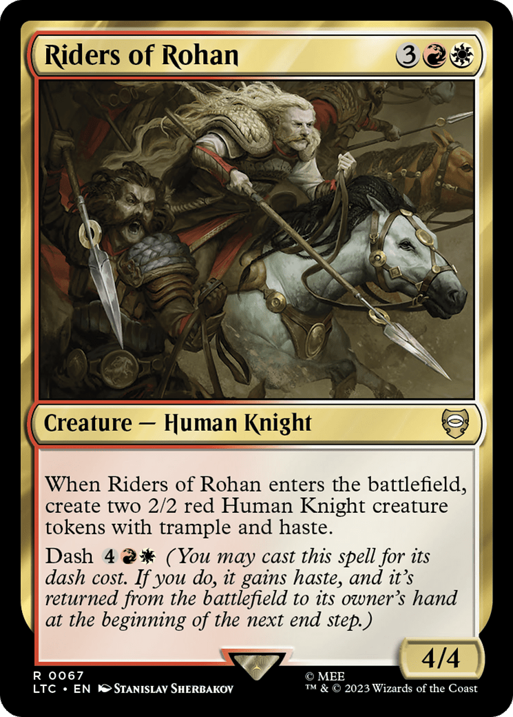 Riders of Rohan [The Lord of the Rings: Tales of Middle-Earth Commander] MTG Single Magic: The Gathering  | Multizone: Comics And Games