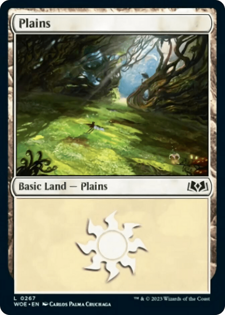 Plains (0267) [Wilds of Eldraine] MTG Single Magic: The Gathering  | Multizone: Comics And Games