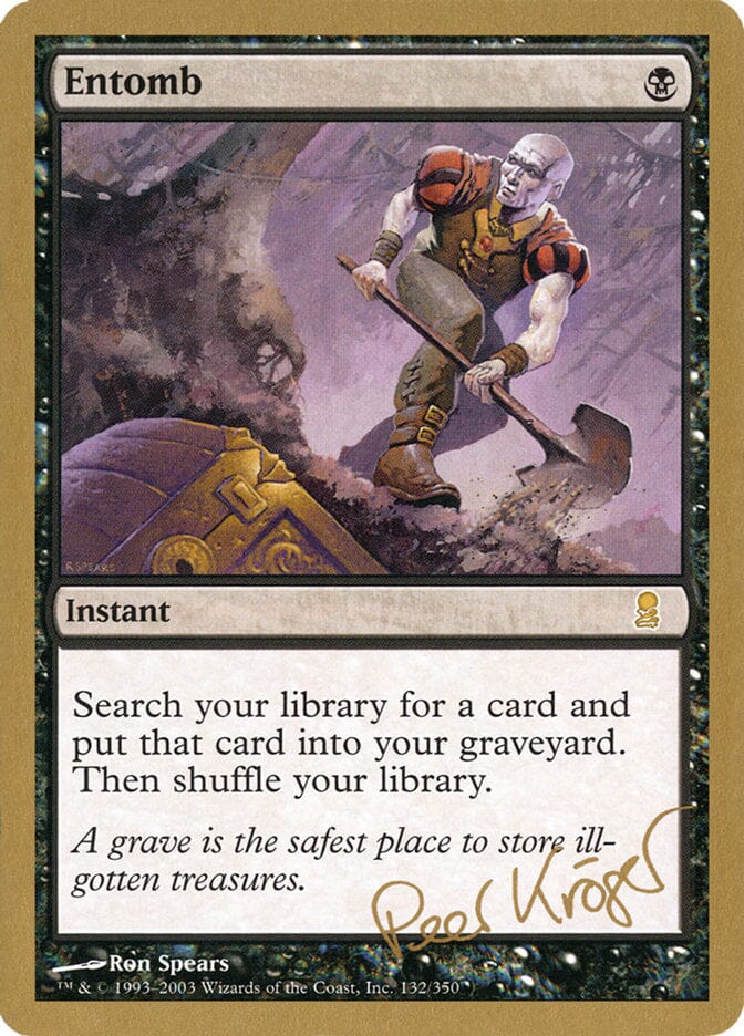 Entomb (Peer Kroger) [World Championship Decks 2003] MTG Single Magic: The Gathering  | Multizone: Comics And Games