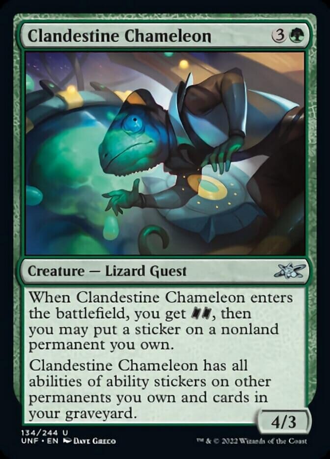 Clandestine Chameleon [Unfinity] | Multizone: Comics And Games