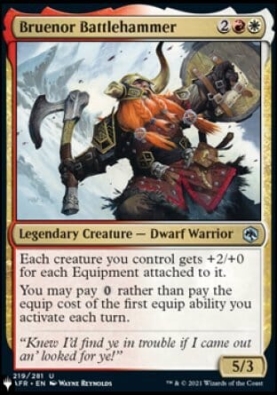 Bruenor Battlehammer [The List] MTG Single Magic: The Gathering  | Multizone: Comics And Games
