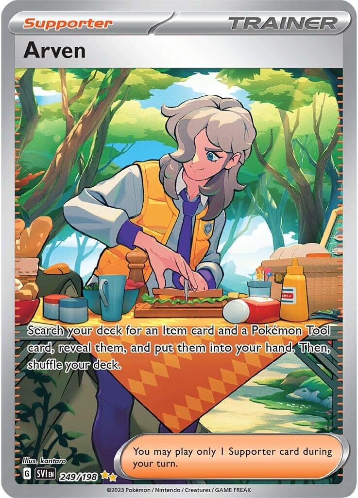 Arven (249/198) [Scarlet & Violet: Base Set] Pokemon Single Pokémon  | Multizone: Comics And Games