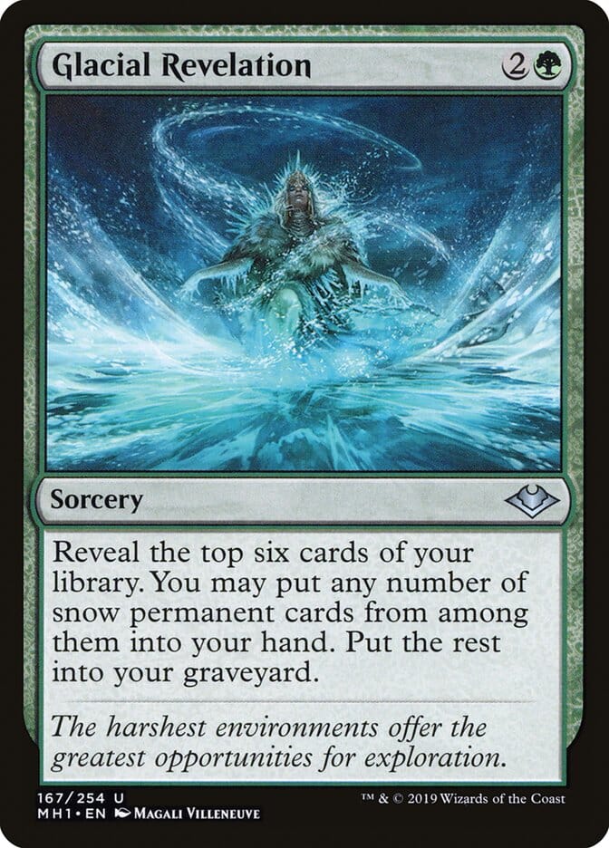 Glacial Revelation [Modern Horizons] MTG Single Magic: The Gathering  | Multizone: Comics And Games