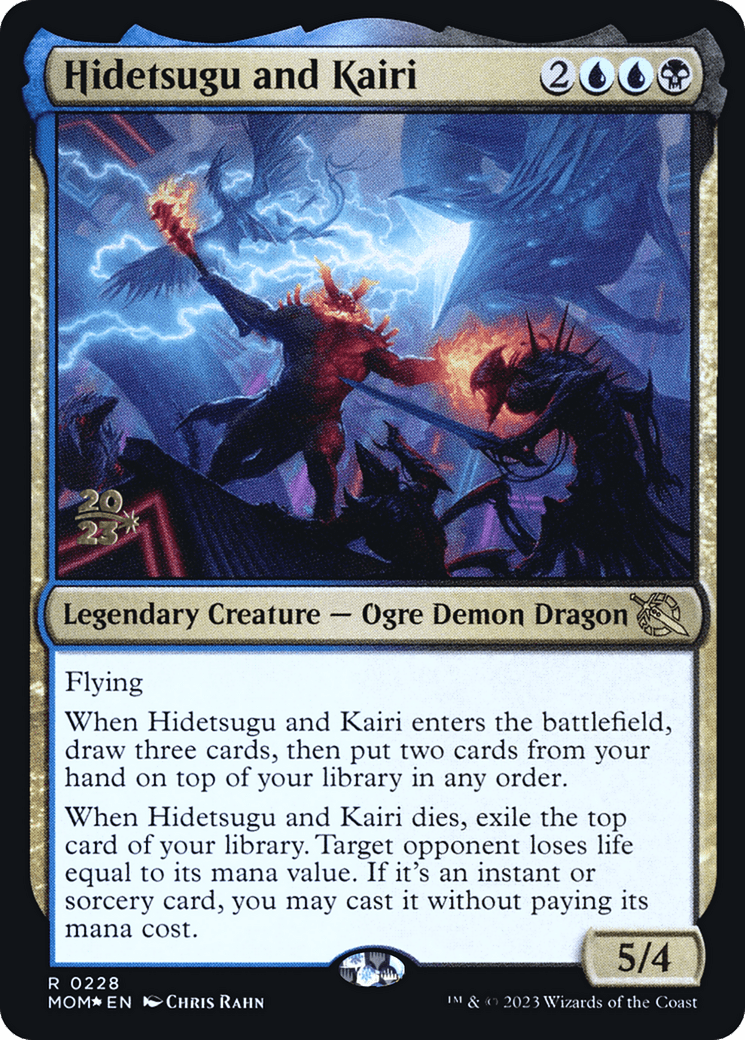 Hidetsugu and Kairi [March of the Machine Prerelease Promos] MTG Single Magic: The Gathering  | Multizone: Comics And Games