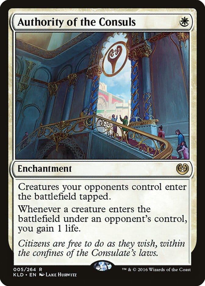 Authority of the Consuls [Kaladesh] MTG Single Magic: The Gathering  | Multizone: Comics And Games