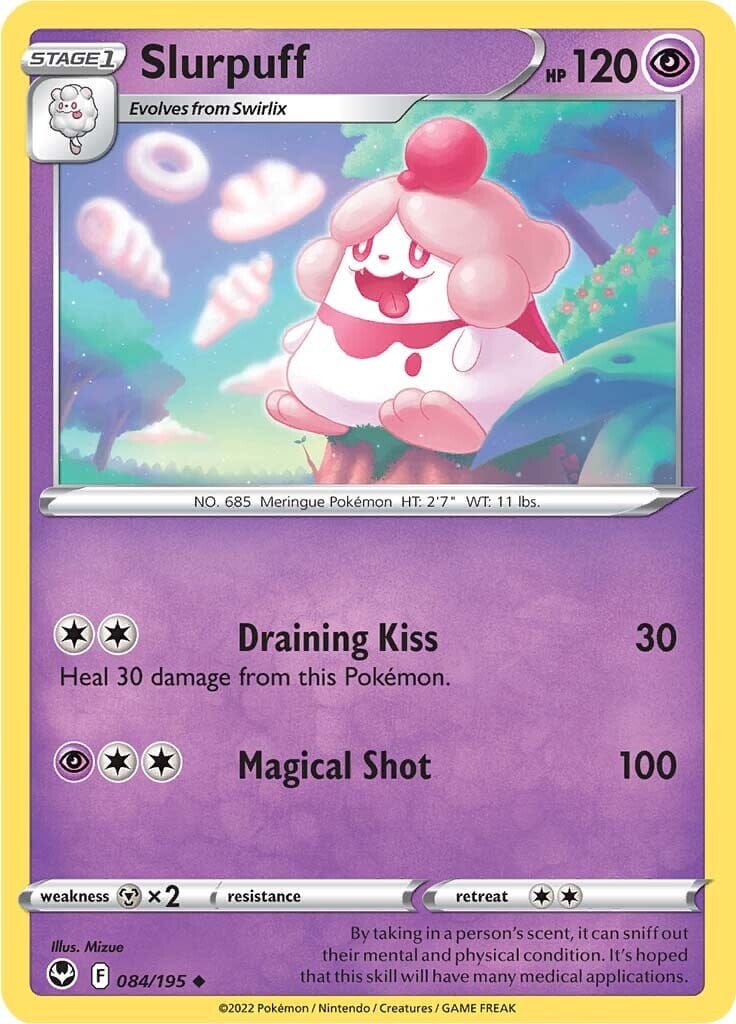 Slurpuff (084/195) [Sword & Shield: Silver Tempest] Pokemon Single Pokémon  | Multizone: Comics And Games