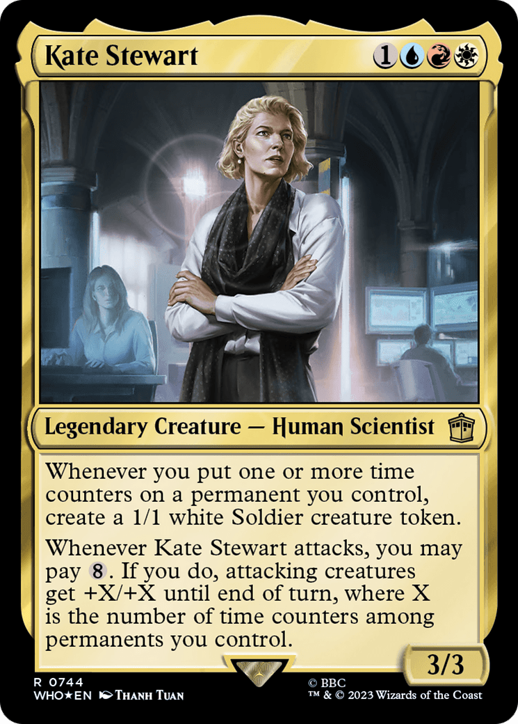 Kate Stewart (Surge Foil) [Doctor Who] MTG Single Magic: The Gathering  | Multizone: Comics And Games