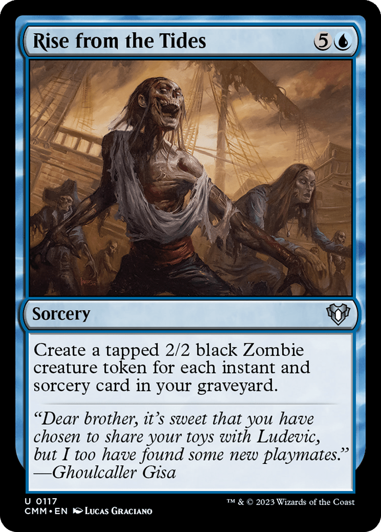 Rise from the Tides [Commander Masters] MTG Single Magic: The Gathering  | Multizone: Comics And Games