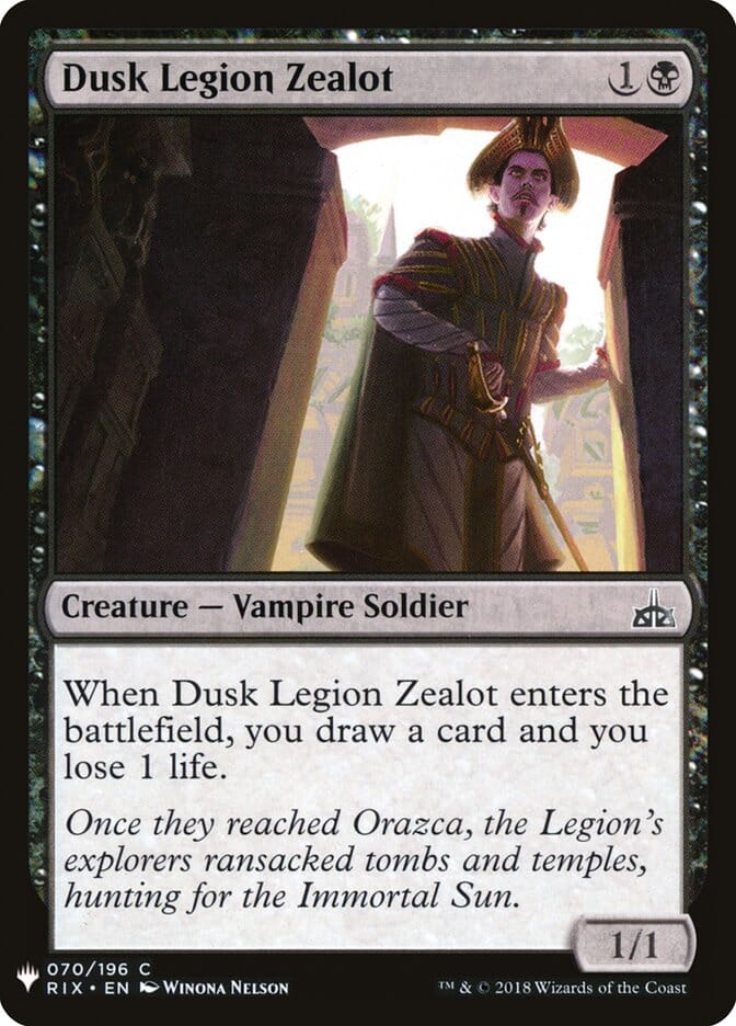 Dusk Legion Zealot [Mystery Booster] MTG Single Magic: The Gathering  | Multizone: Comics And Games