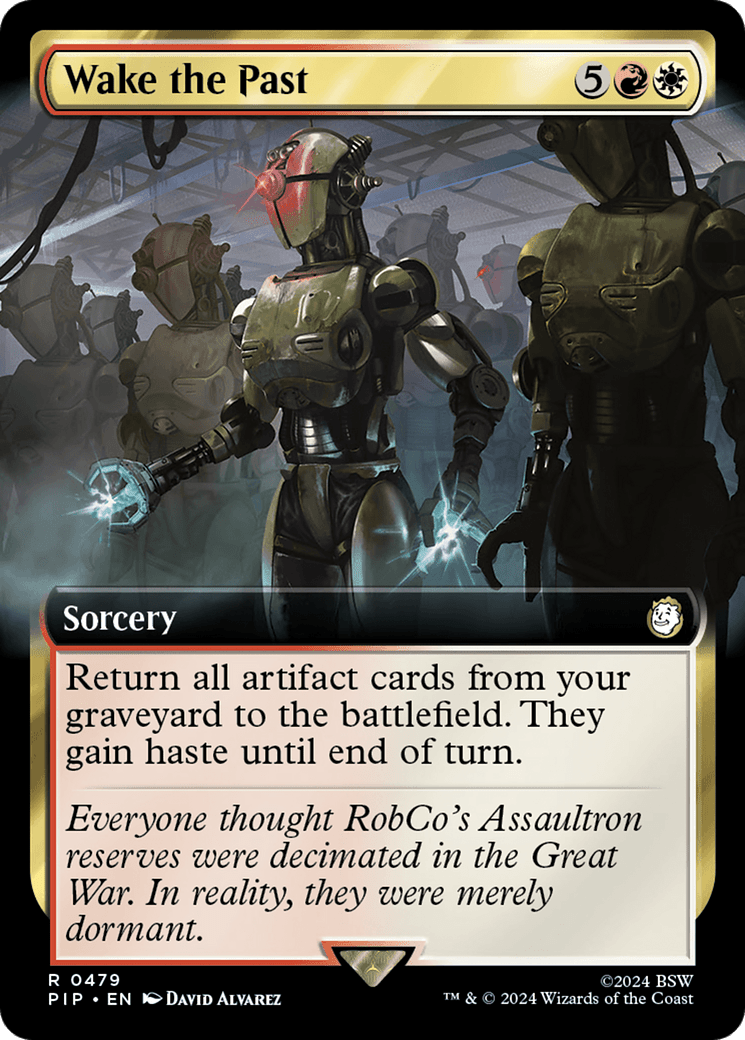 Wake the Past (Extended Art) [Fallout] MTG Single Magic: The Gathering  | Multizone: Comics And Games