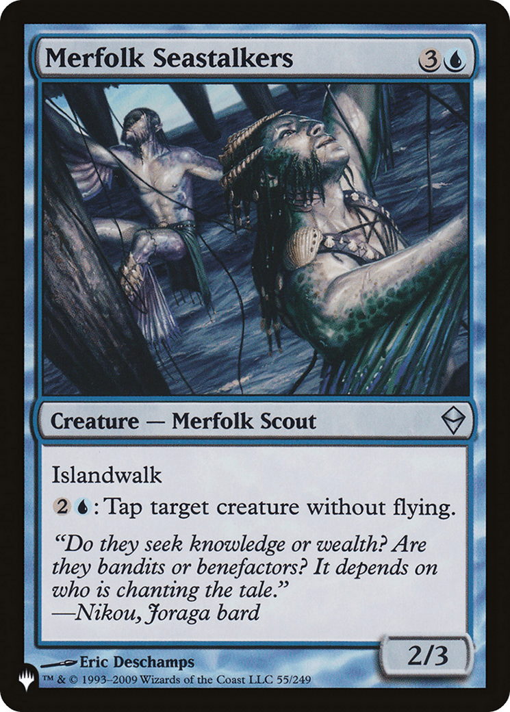 Merfolk Seastalkers [The List] MTG Single Magic: The Gathering  | Multizone: Comics And Games
