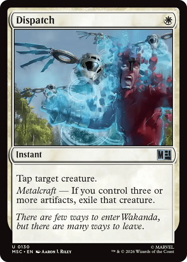 Dispatch [Marvel Super Heroes Commander] MTG Single Magic: The Gathering  | Multizone: Comics And Games