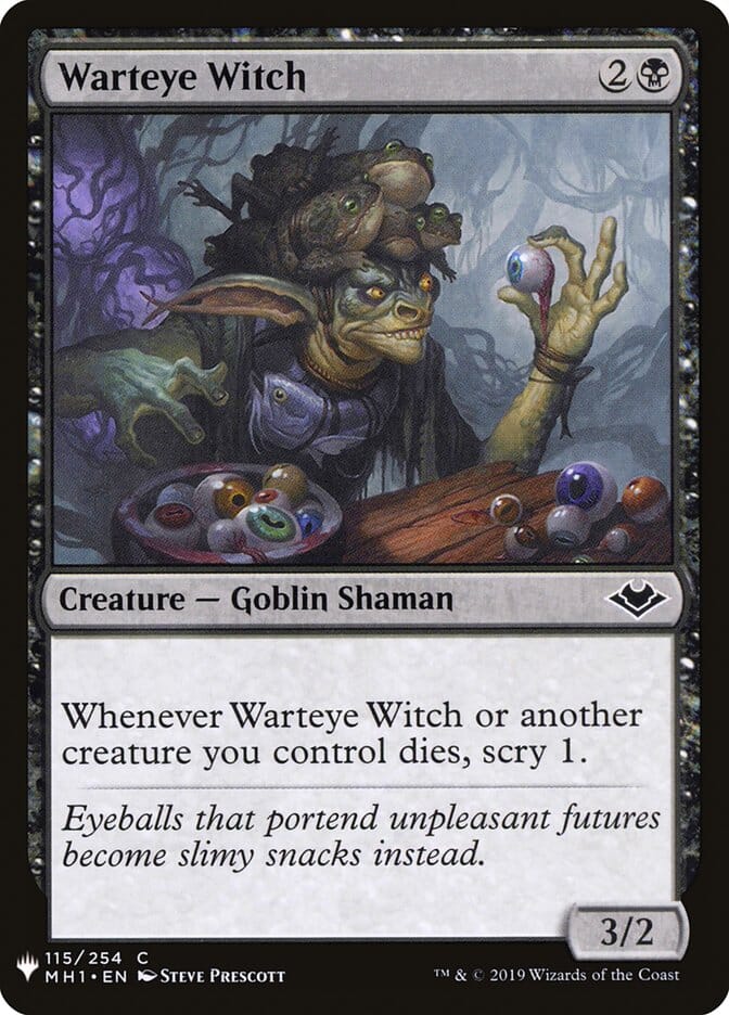 Warteye Witch [Mystery Booster] MTG Single Magic: The Gathering  | Multizone: Comics And Games
