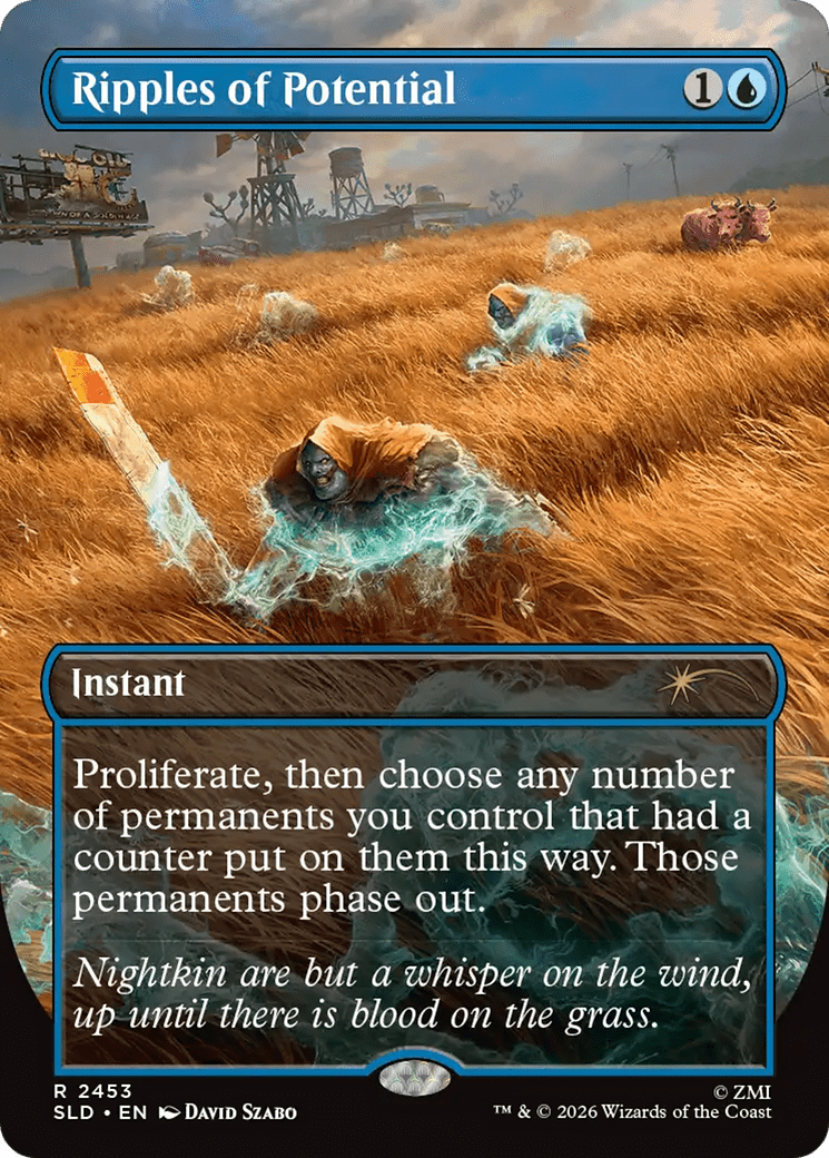Ripples of Potential [Secret Lair Drop Series] MTG Single Magic: The Gathering  | Multizone: Comics And Games