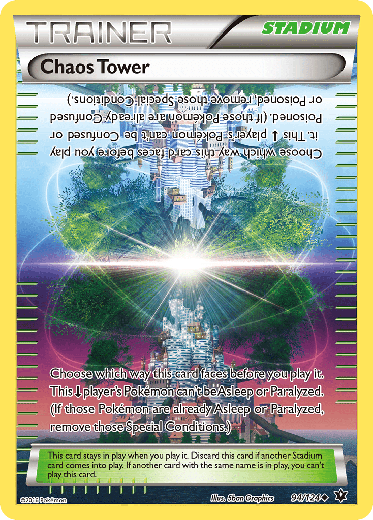 Chaos Tower (94/124) [XY: Fates Collide] Pokemon Single Pokémon  | Multizone: Comics And Games