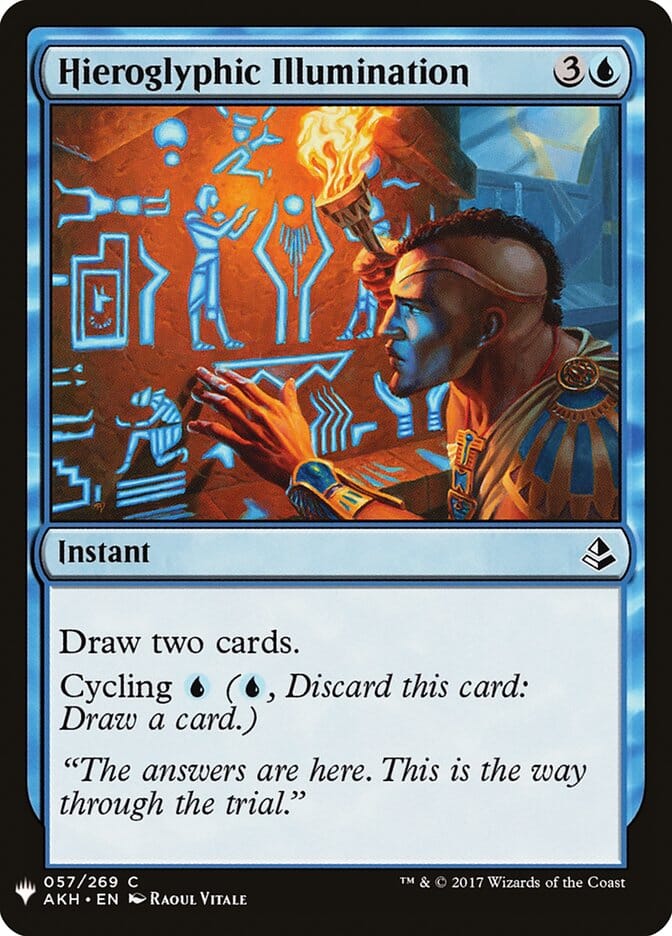 Hieroglyphic Illumination [Mystery Booster] MTG Single Magic: The Gathering  | Multizone: Comics And Games