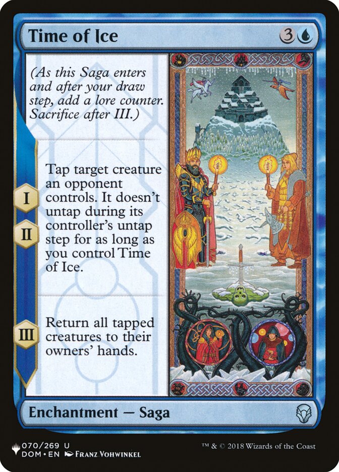 Time of Ice [The List] MTG Single Magic: The Gathering  | Multizone: Comics And Games