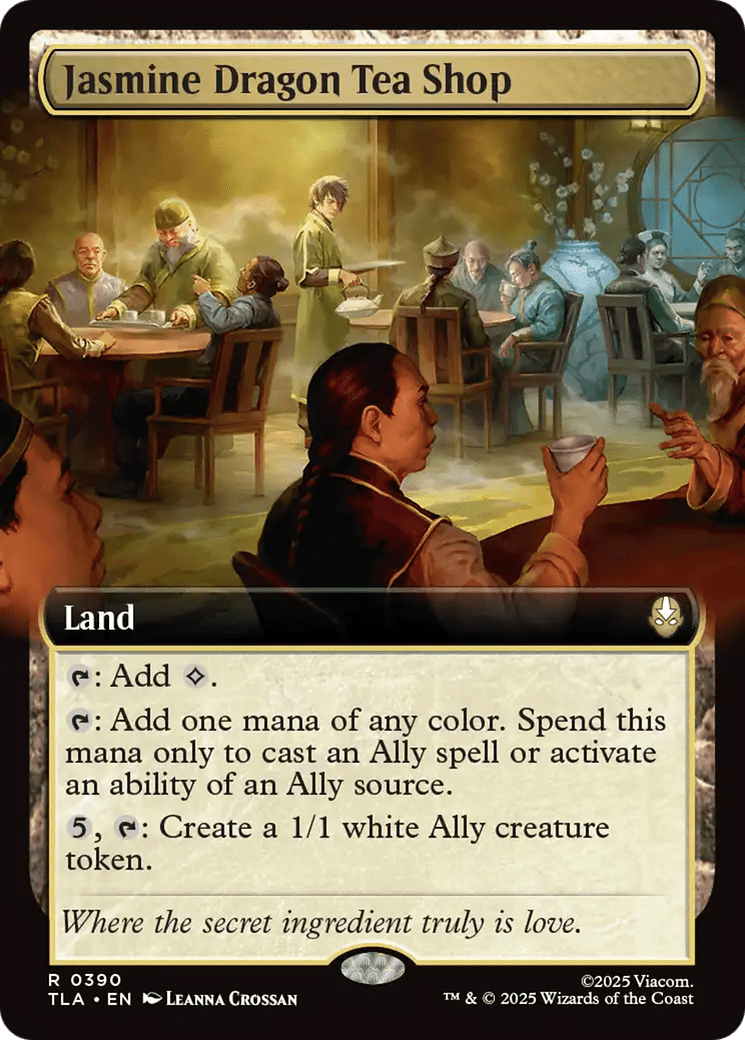 Jasmine Dragon Tea Shop (Extended Art) [Avatar: The Last Airbender] MTG Single Magic: The Gathering  | Multizone: Comics And Games