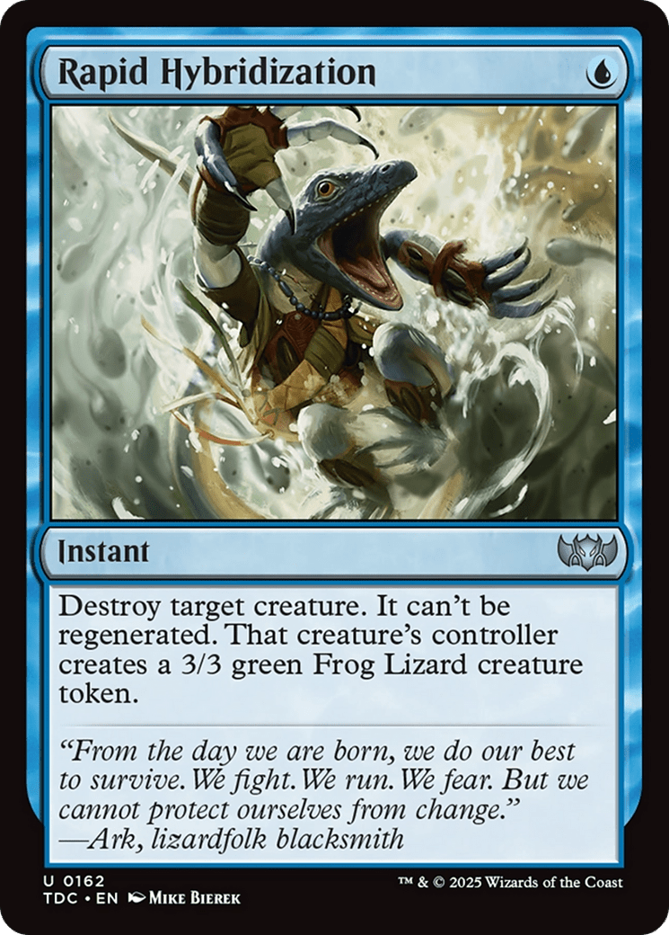 Rapid Hybridization [Tarkir: Dragonstorm Commander] MTG Single Magic: The Gathering  | Multizone: Comics And Games