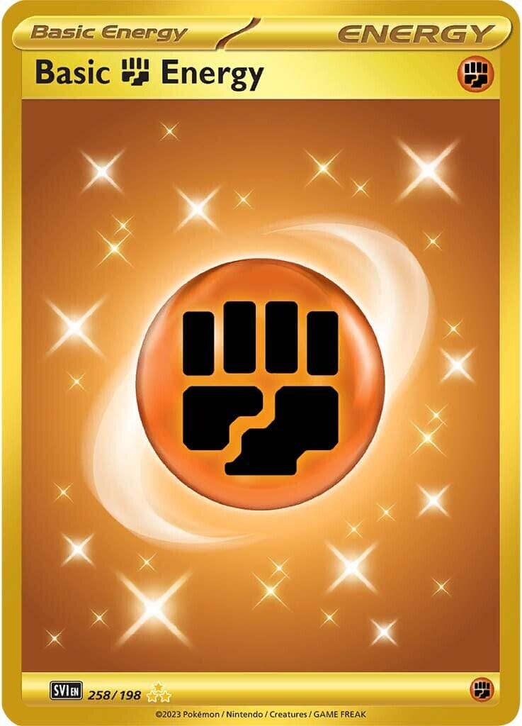 Fighting Energy (258/198) [Scarlet & Violet: Base Set] Pokemon Single Pokémon  | Multizone: Comics And Games